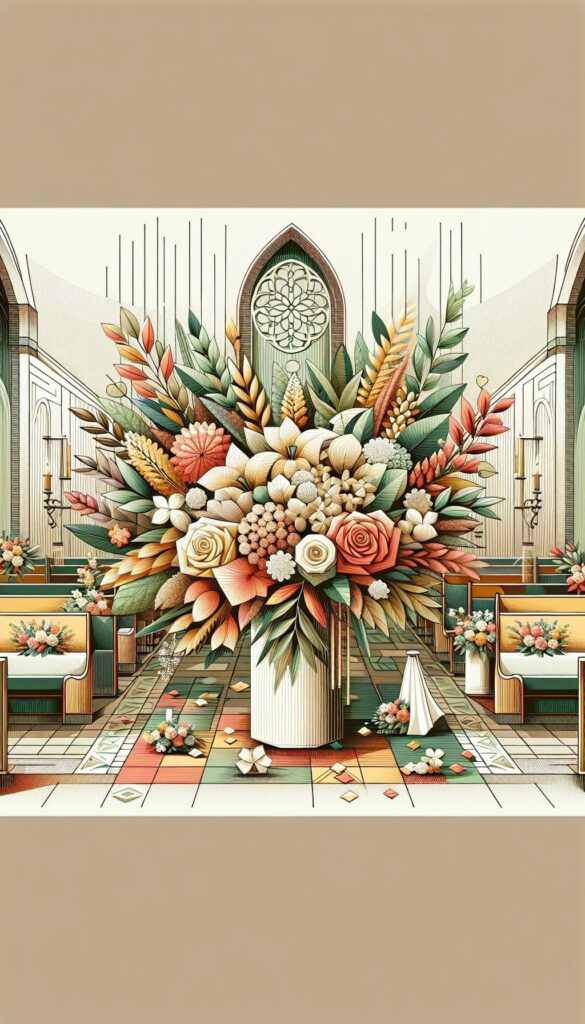 Cómo combinar colores en la decoración floral de bodas