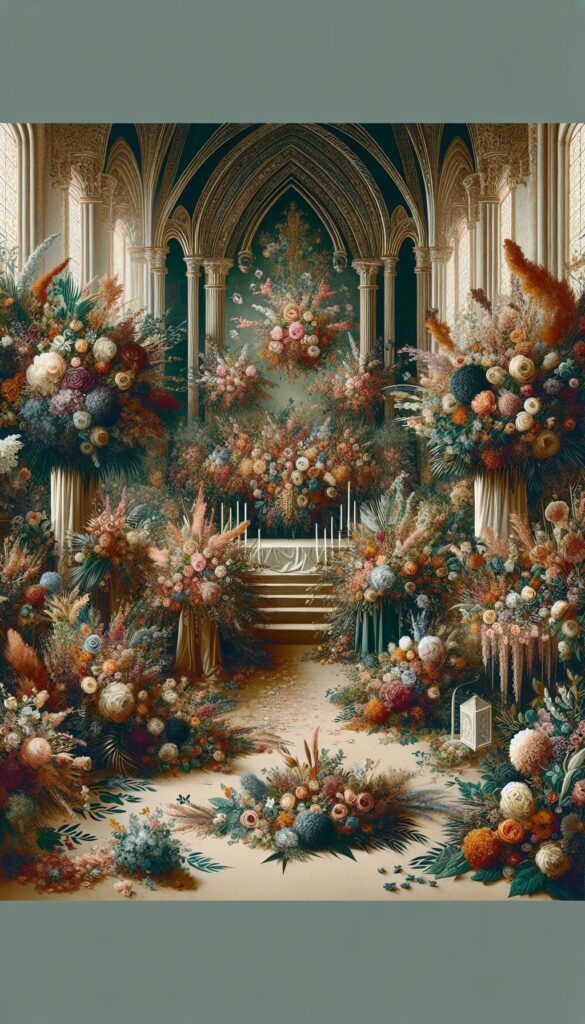 Cómo crear un ambiente único con flores en tu boda