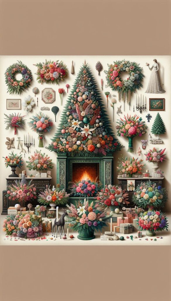 Decora tu casa en Navidad con flores de Flores Ortiz